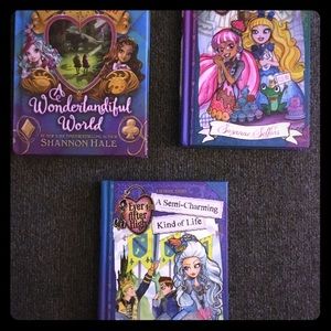 Great young girl reads